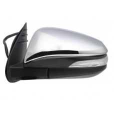 DOOR MIRROR - ELECTRIC/INDICATOR (CHROME) (LH)