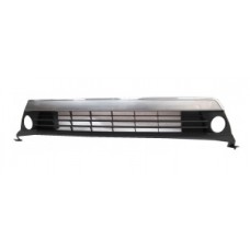 FRONT BUMPER GRILLE - W/FOGS (CHR MOULDING) (PART-PRIMED)