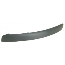 FRONT BUMPER MOULDING -  MATT BLACK (RH IS SHORTER) (LH)