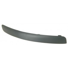 FRONT BUMPER MOULDING -  MATT BLACK (RH IS SHORTER) (RH)