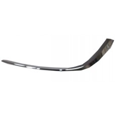 FRONT BUMPER GRILLE SIDE MOULDING - CHROME (LH)