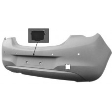 REAR BUMPER - NOT SRI VX-LINE/VXR/LTD EDITION - W/PSH/CAMERA HOLES (PRIMED)