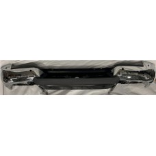 REAR BUMPER - W/PARK SENSOR HOLES (CHROME)