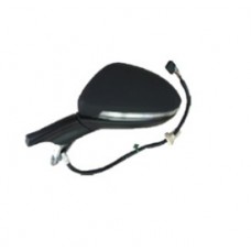 DOOR MIRROR - ELECTRIC/HEATED/INDICATOR (BLACK, TEXTURED) (RH)