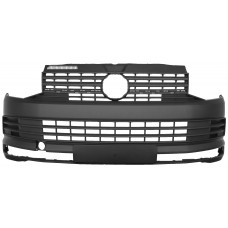 FRONT BUMPER - W/GRILLES (BLACK)