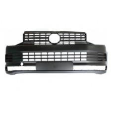 FRONT BUMPER - W/GRILLES (W/PARKING SENSOR HOLES) (BLACK)