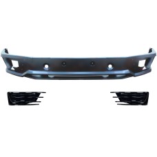 FRONT BUMPER SPOILER - SPORTLINE - W/BLACK GRILLE SET