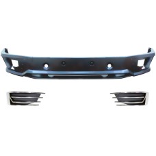 FRONT BUMPER SPOILER - SPORTLINE - W/CHROME GRILLE SET