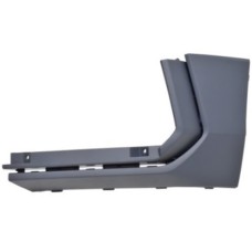 FRONT BUMPER GRILLE SIDE MOULDING - R-LINE (PRIMED) (LH)