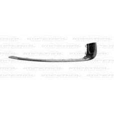 FRONT BUMPER GRILLE SIDE MOULDING - CHROME (RH)