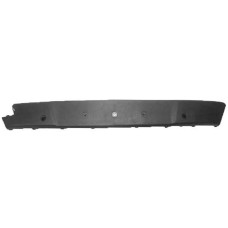 FRONT BUMPER NUMBER PLATE MOULDING - W/PSH (BLACK)