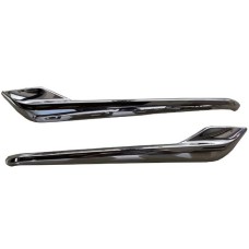 GRILLE MOULDING SET - CHROME (2 PCS)