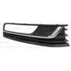 FRONT BUMPER GRILLE SIDE - W/FOG LAMP HOLE (W/1 CHROME TRIM) (RH)